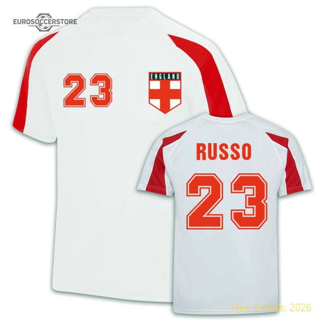 England Women Sports Training Jersey (Alessia Russo 23)-ly44