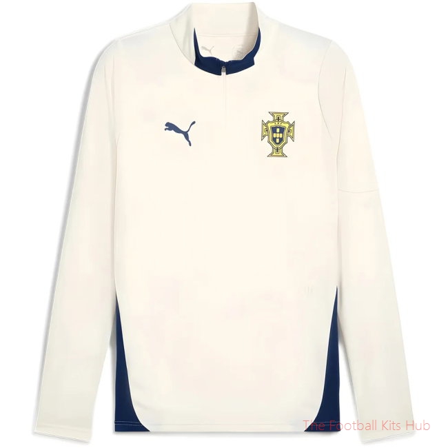 2025/26 Portugal Training 1/4 Zip Top (Sugared Almond) - Kids