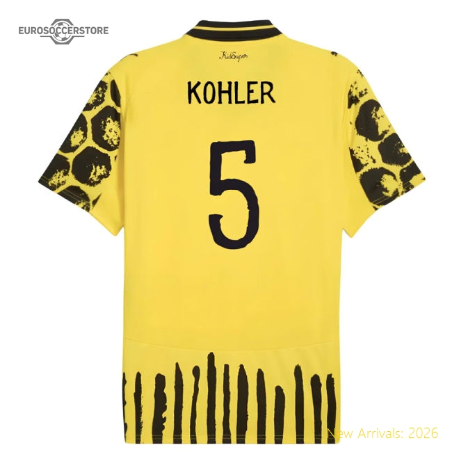 2025-2026 KIDSUPER x Borussia Dortmund CWC Home Shirt (Kohler 5)-ly44