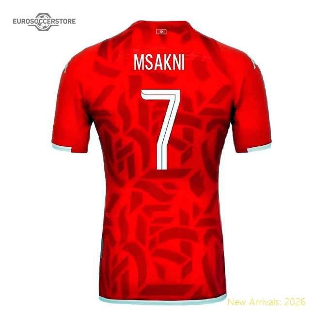 Tunisia 2021-22 Home Shirt (Excellent) (L) ((Excellent) L) (Msakni 7)-ly44