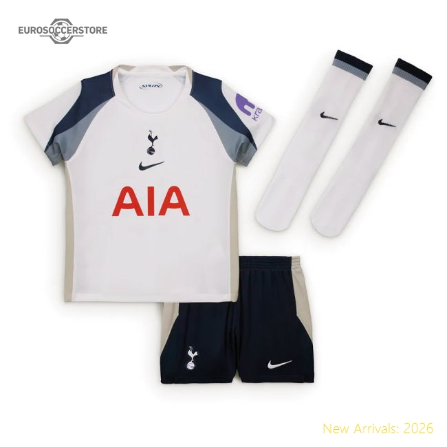 2025-2026 Tottenham Home Little Kids Mini Kit-Football Jersey Hub