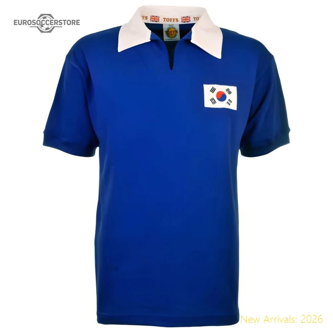 South Korea 1954 World Cup Retro Football Shirt-ly44