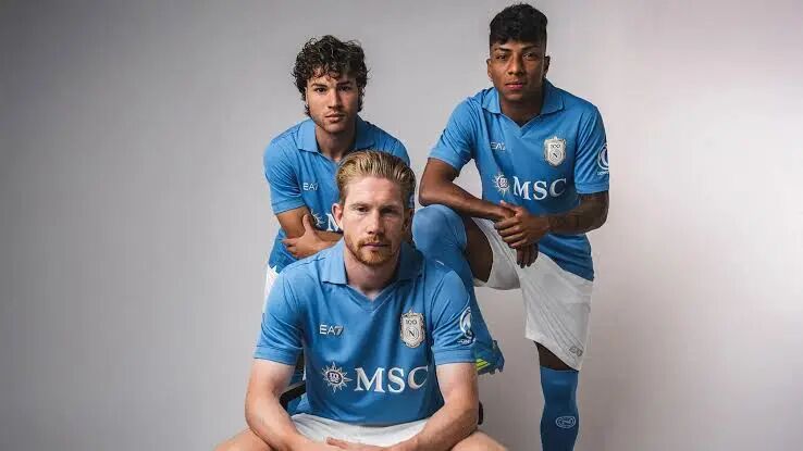 Napoli 2026/27 home centenary shirt