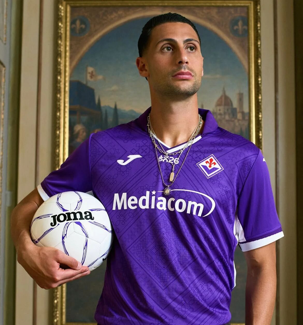 Fiorentina 2026/27 home centenary shirt