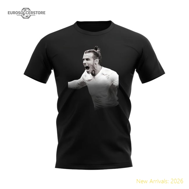 Gareth Bale Real Madrid Legend T-Shirt (Black)-ly44