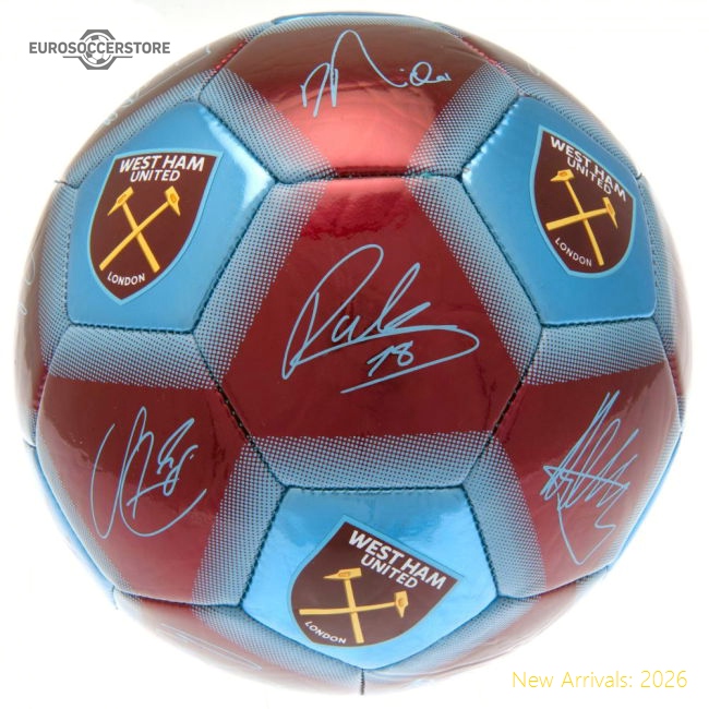 West Ham United FC Signature Football-ly44