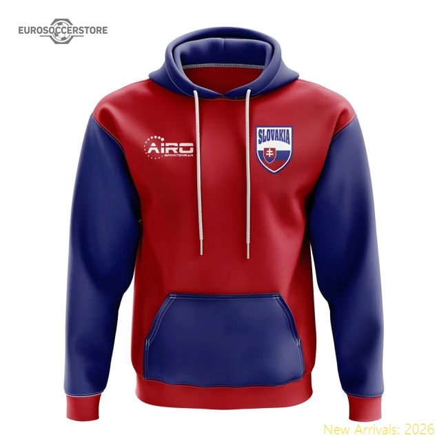 Slovakia Concept Country Football Hoody (Red)-Football Jersey Hub