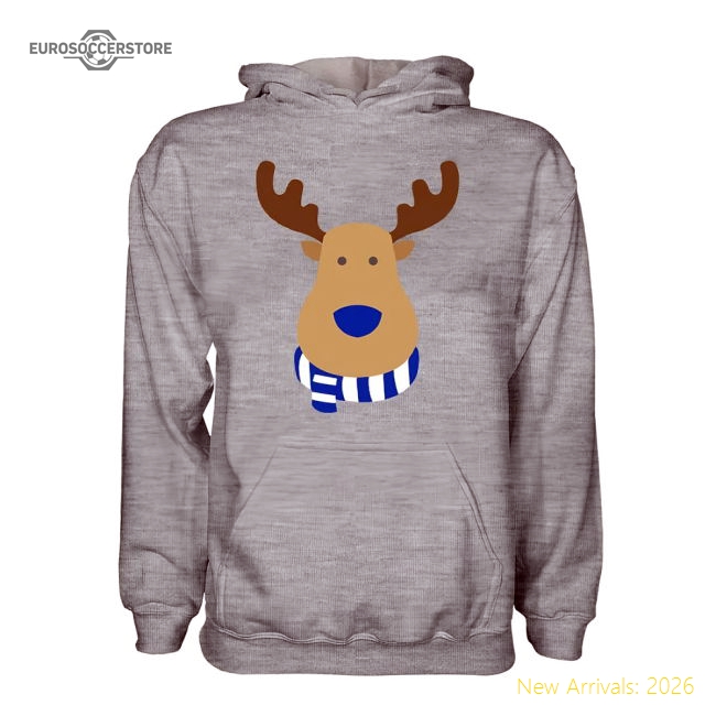 Real Sociedad Rudolph Supporters Hoody (grey) - Kids-ly44