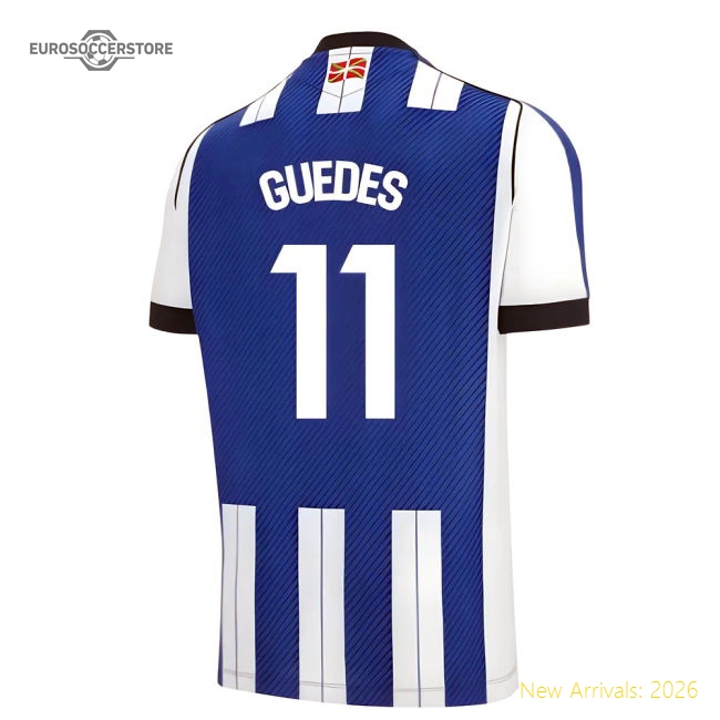 2025-2026 Real Sociedad Home Shirt (Guedes 11)-ly44
