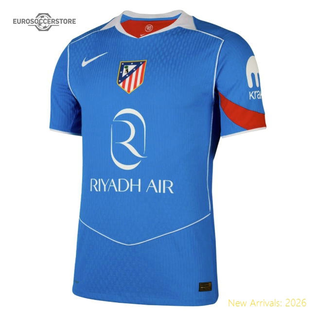 2025-2026 Atletico Madrid Authentic Third Shirt (Suarez 9)-ly44