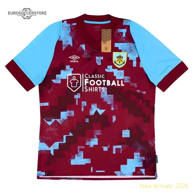 2022-2023 Burnley Home Shirt (Kids)-Football Jersey Hub