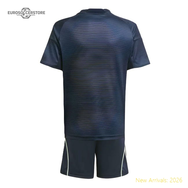 2025-2026 Real Madrid Away Youth Kit (Ronaldo 9)-BuySoccerJersey Hub