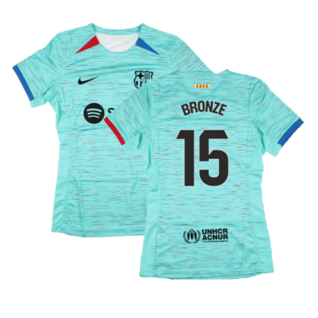 2023-2024 Barcelona Third Shirt (Womens) (Bronze 15)-BuySoccerJersey Hub