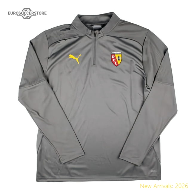 2024-2025 Racing Lens 1/4 Zip Training Top (Cast Iron)-ly44