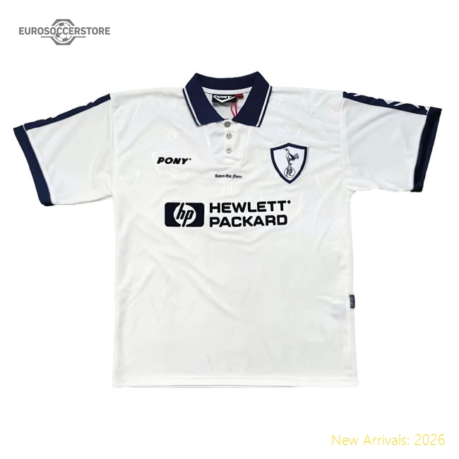 1995-1997 Tottenham Home Pony Shirt (Dumitrescu 8)-Football Jersey Hub