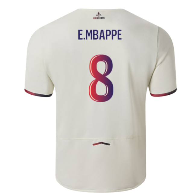 2025-2026 Lille Away Shirt (E.Mbappe 8)-ly44