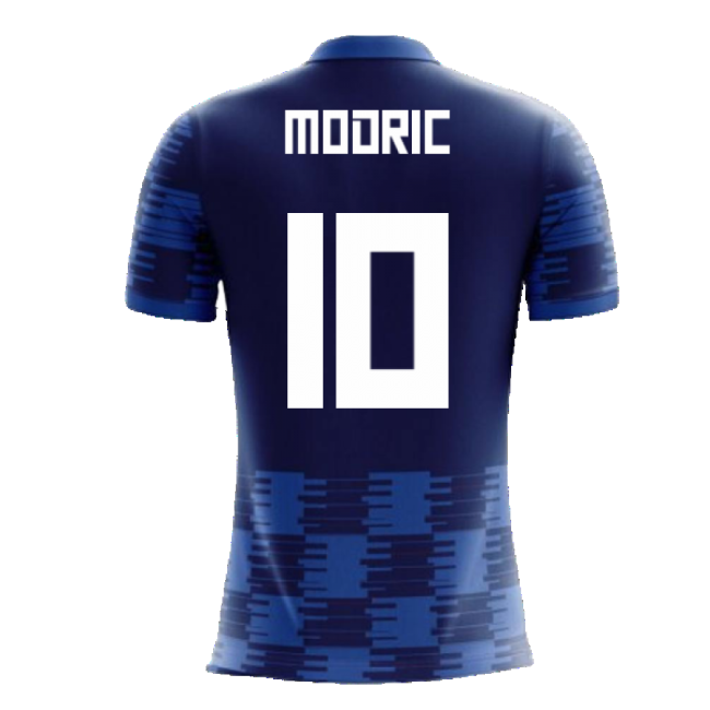 2025-2026 Croatia Away Concept Shirt (Modric 10) - Kids-ly44