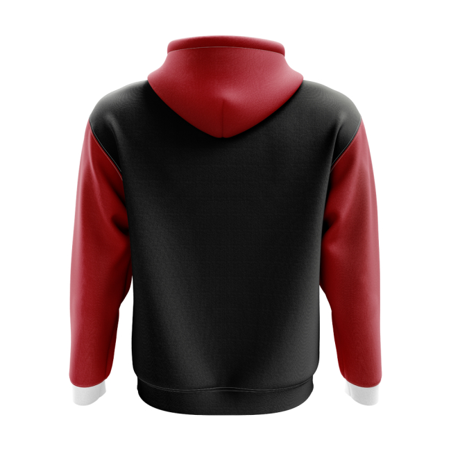 Yemen Concept Country Football Hoody (Black)-Football Jersey Hub