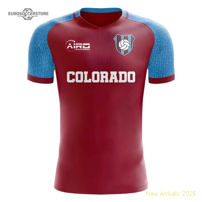 2025-2026 Colorado Home Concept Football Shirt - Womens-BuySoccerJersey Hub