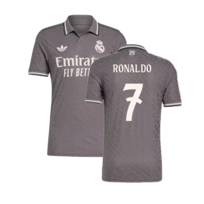 2024-2025 Real Madrid Third Shirt (Ronaldo 7)-BuySoccerJersey Hub