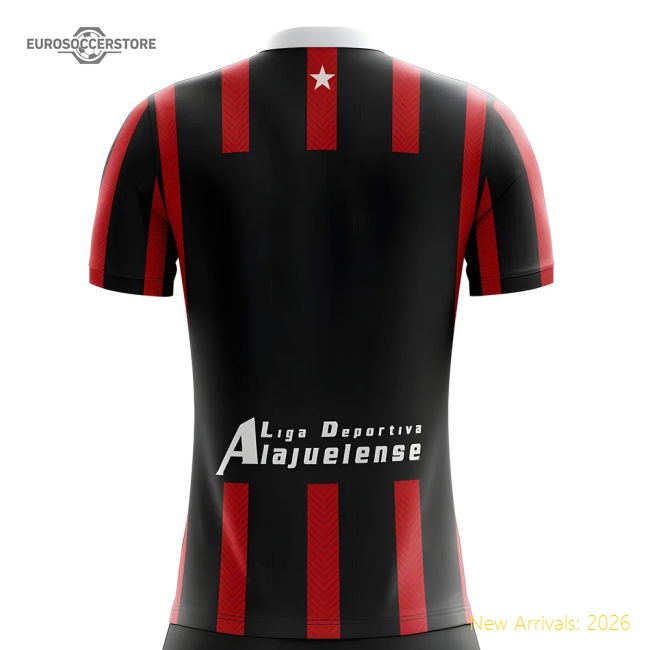 2025-2026 Liga Deportiva Alajuelense Home Concept Football Shirt - Womens-BuySoccerJersey Hub