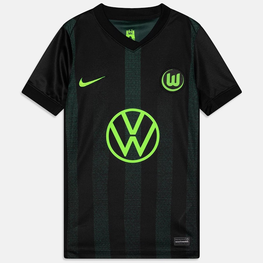 Wolfsburg Kits Released 24 25 Home Away Kit &