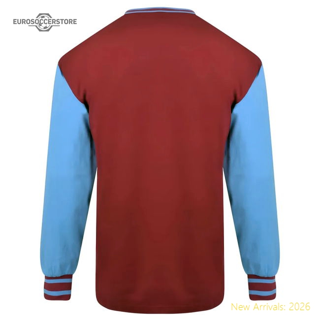 West Ham United 1964 FA Cup Final Retro Shirt (HURST 10)-Football Jersey Hub