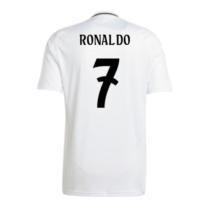 2024-2025 Real Madrid Home Shirt (Ronaldo 7)-BuySoccerJersey Hub