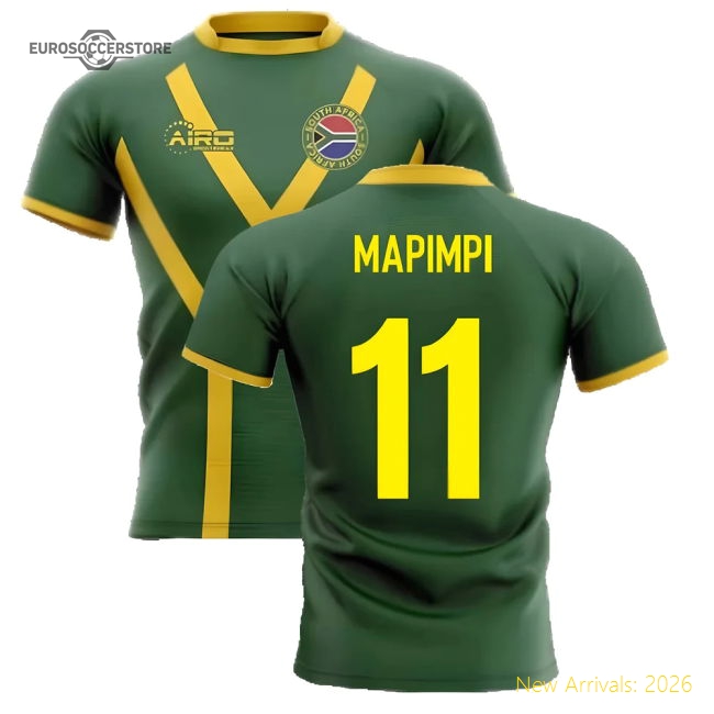 2025-2026 South Africa Springboks Flag Concept Rugby Shirt (Mapimpi 11)-ly44