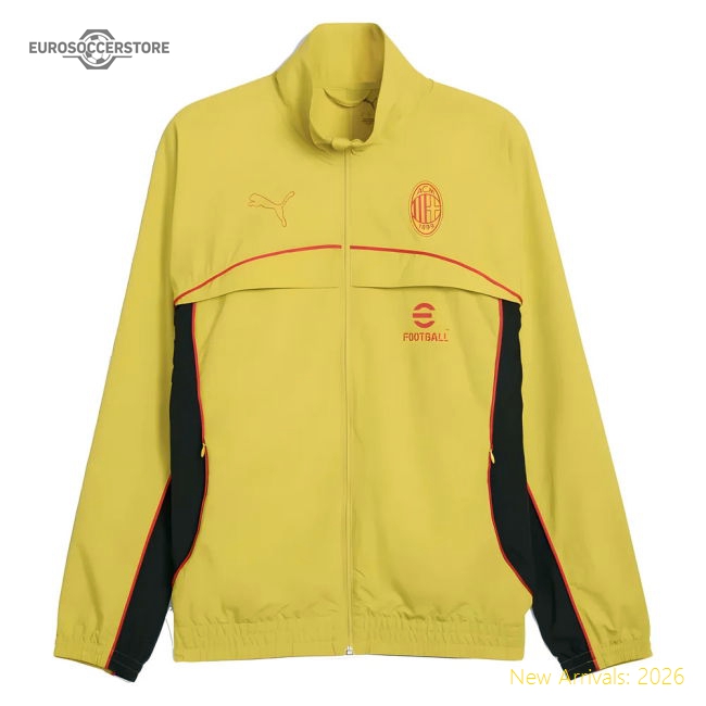 2025-2026 AC Milan FtblStatement Cellerator Jacket - CL (Fresh Pear)-ly44