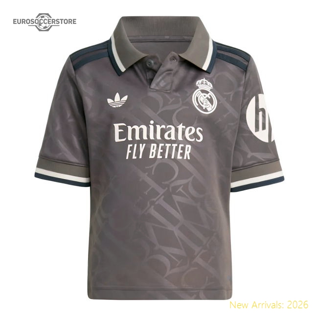 2024-2025 Real Madrid Third Youth Kit (Ronaldo 7)-BuySoccerJersey Hub
