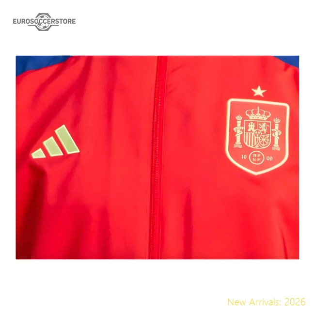 2024-2025 Spain Presentation Jacket (Red)-Football Jersey Hub