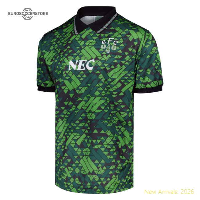 1990 Everton Home Retro Goalkeeper Shirt (Your Name)-Football Jersey Hub