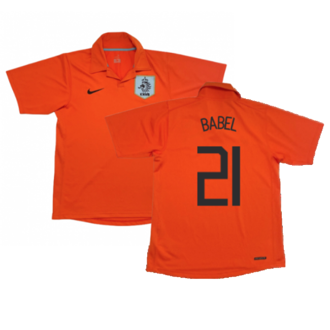 Holland 2006-08 Home Shirt (M) ((Good) M) (Babel 21)-ly44