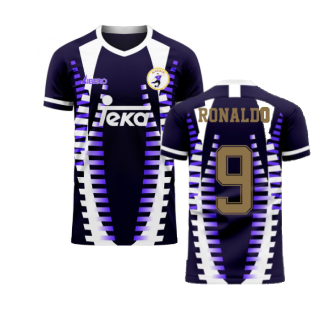 Madrid 2025-2026 Third Concept Football Kit (Libero) (RONALDO 9)-BuySoccerJersey Hub
