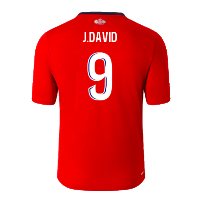 2024-2025 Lille LOSC Home Shirt (J.David 9)-ly44