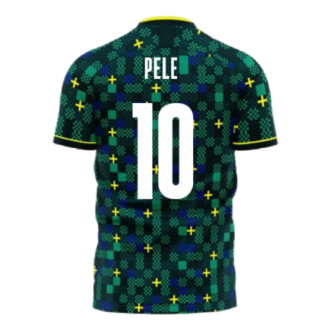 Brazil 2025-2026 Third Concept Football Kit (Libero) (PELE 10)-ly44