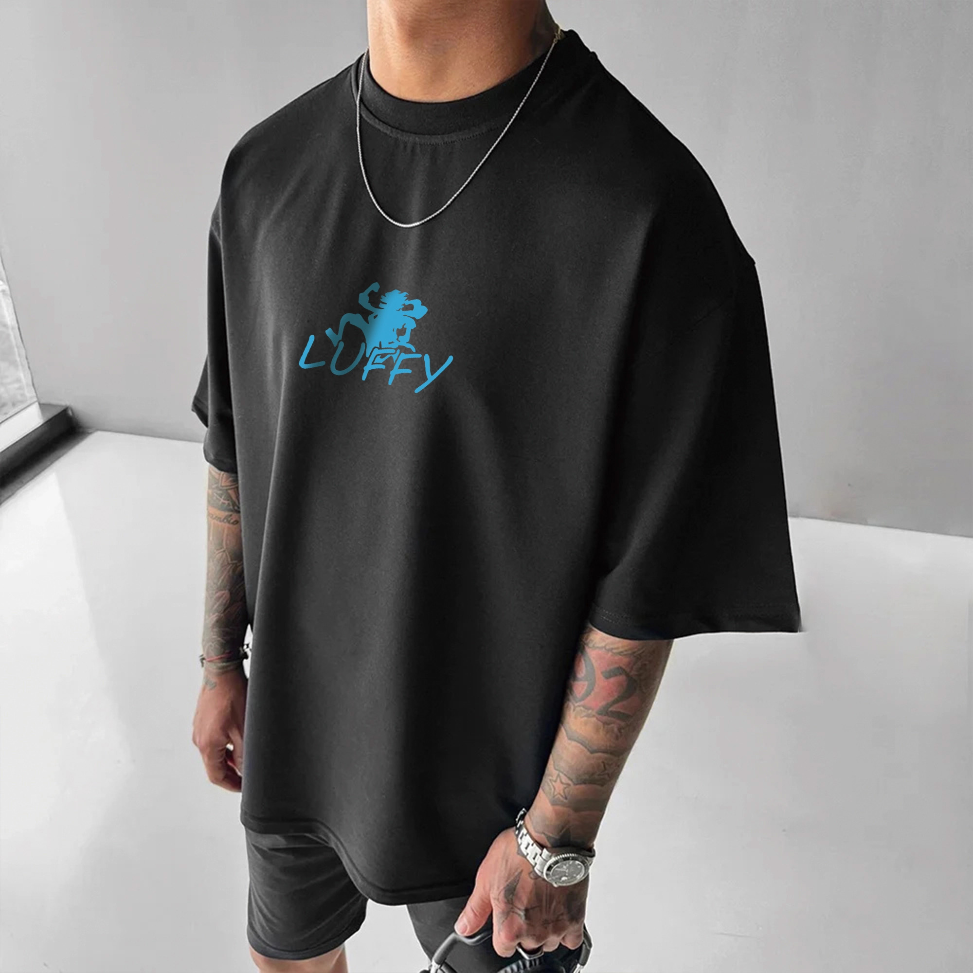Unisex Anime Inspired Vintage T-Shirt丨