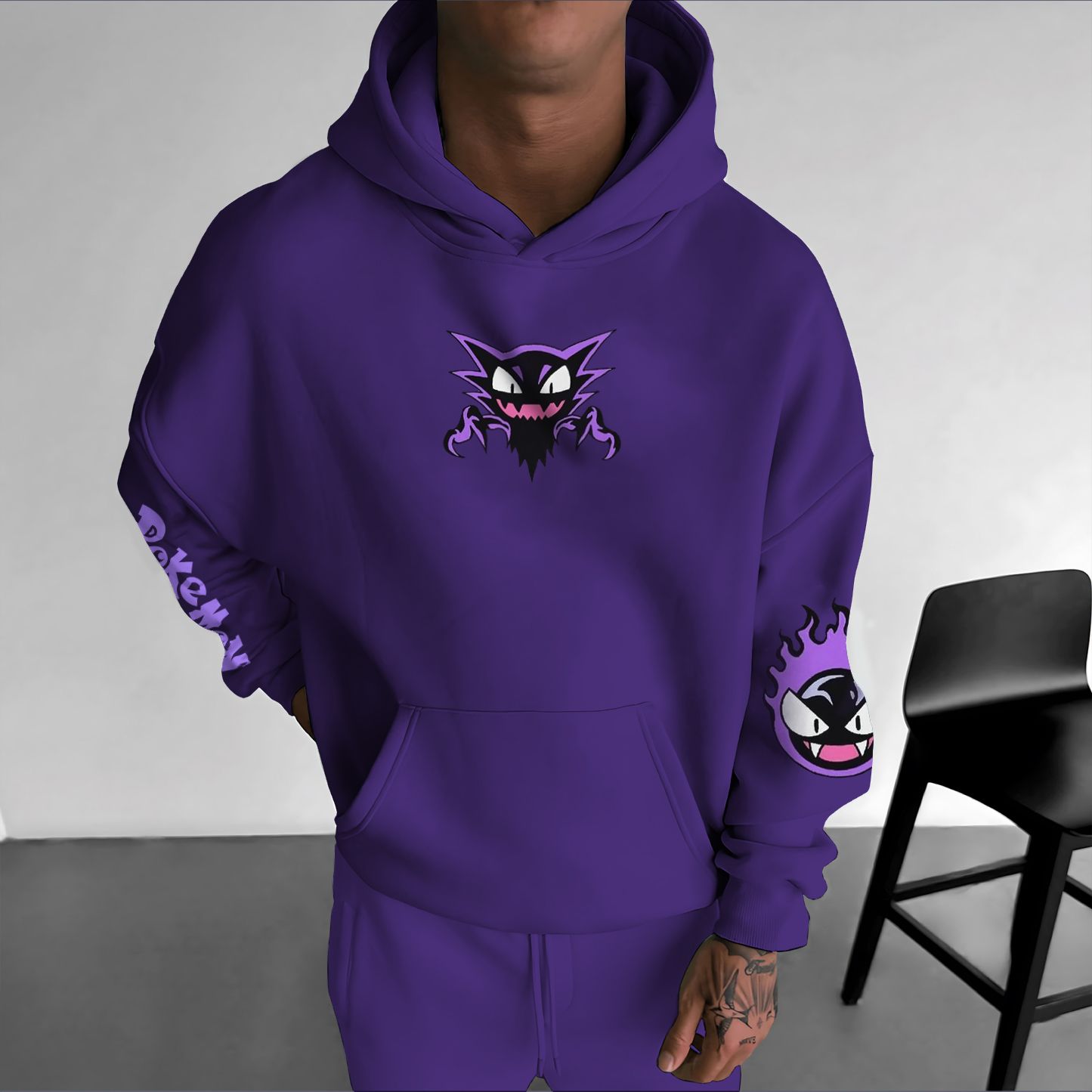 Unisex  Anime Graphic Streetwear Vintage Hoodie
