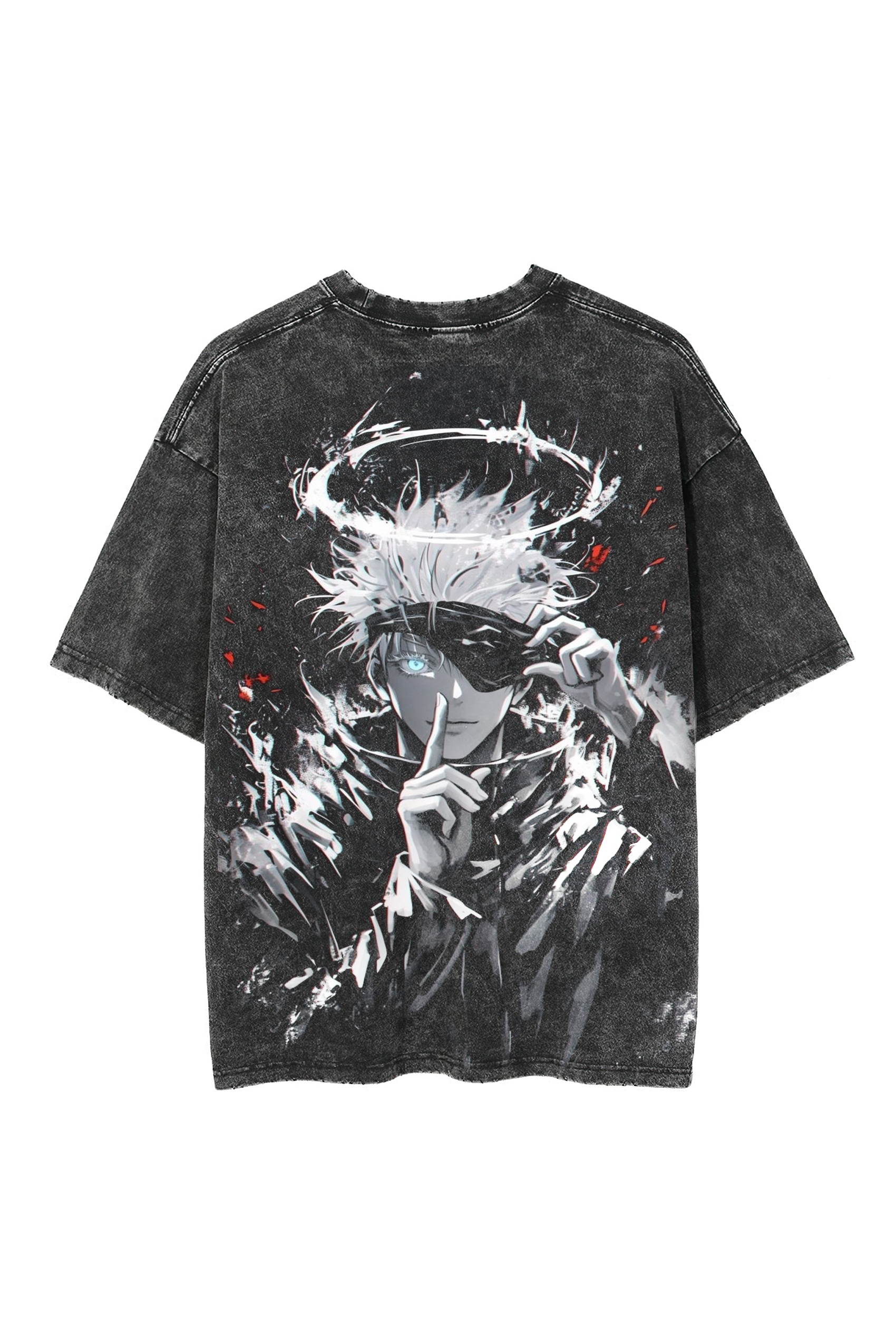 [Copy]The Strongest Satoru Gojo"Wu" Retro T-Shirt