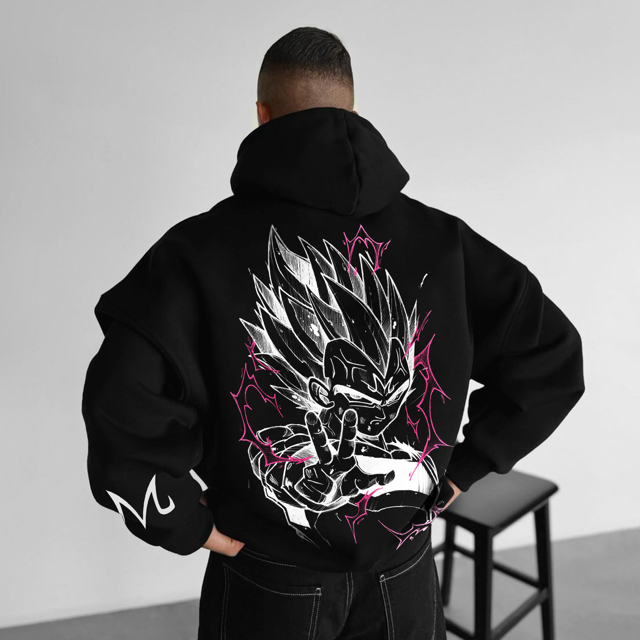 Unisex Anime Graphic Streetwear Vintage Hoodie