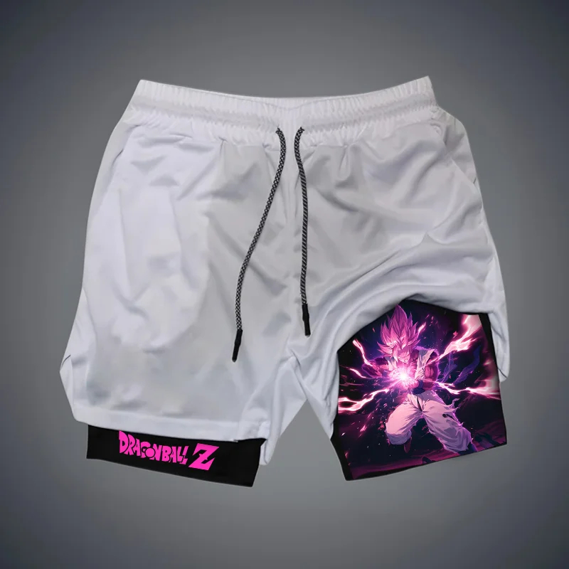 Unisex Casual Anime Streetwear Shorts-AnimeClothe