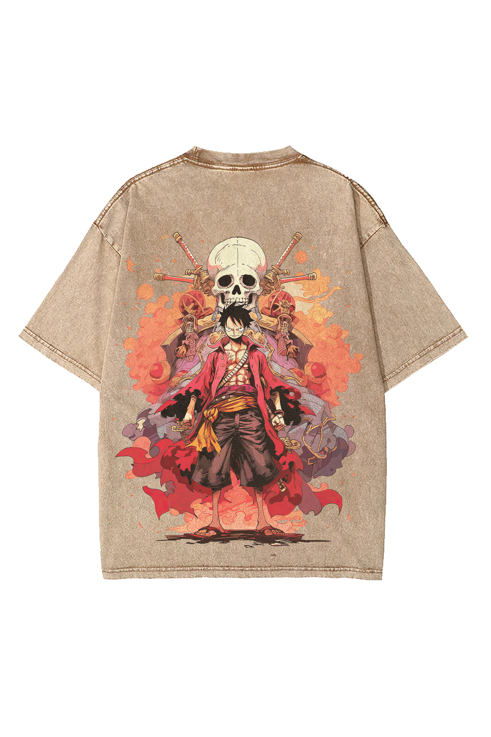One Piece Luffy Washing T-Shirt