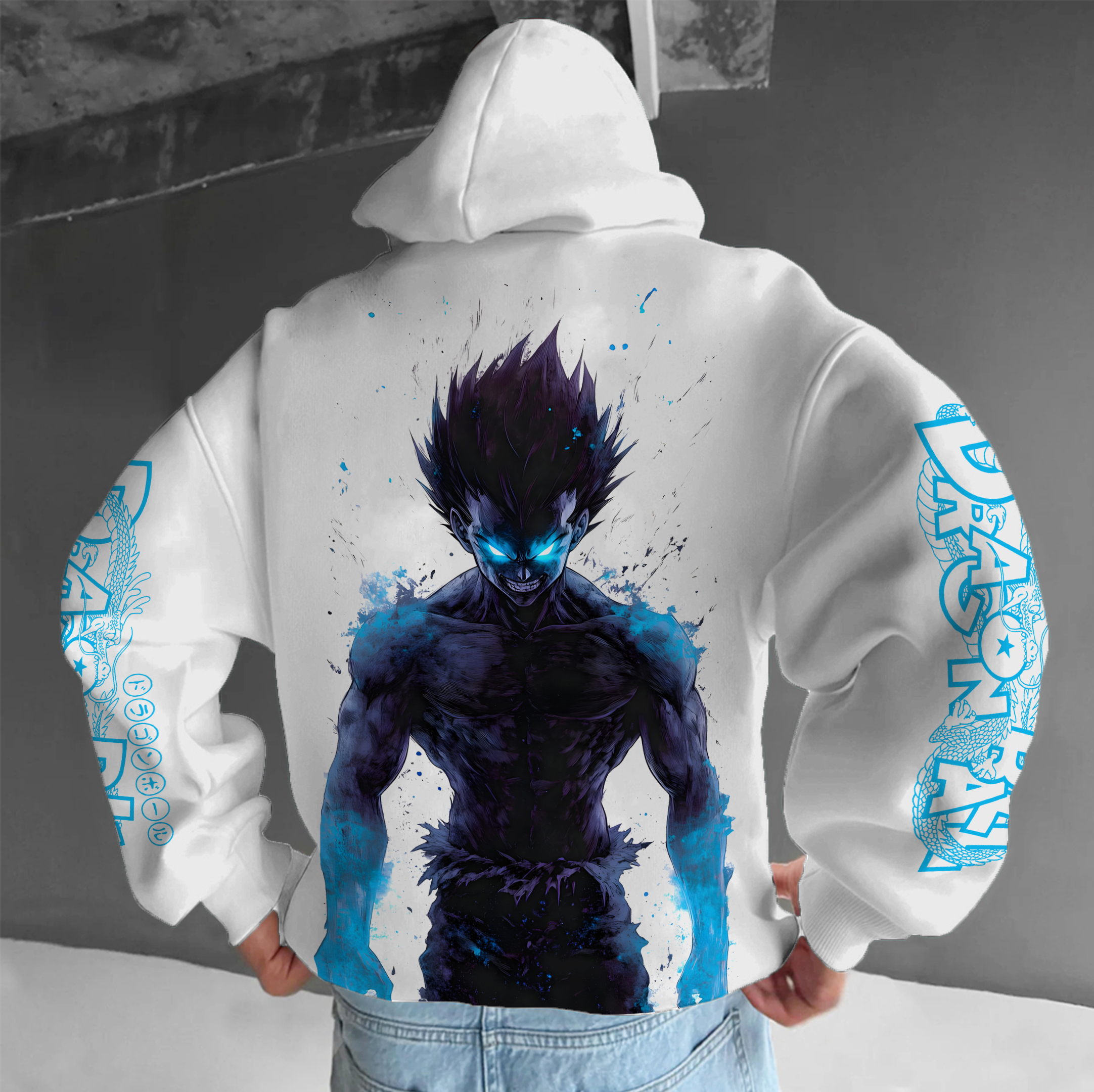 Unisex Anime Graphic Streetwear Vintage Hoodie
