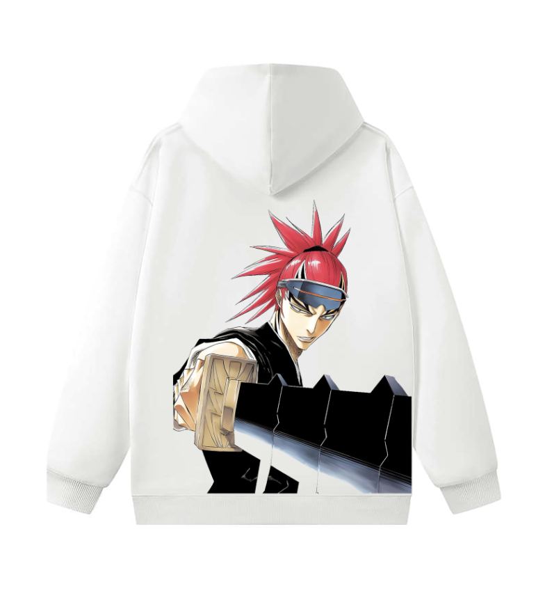 Bleach hooded sweatshirt - Renji Abarai