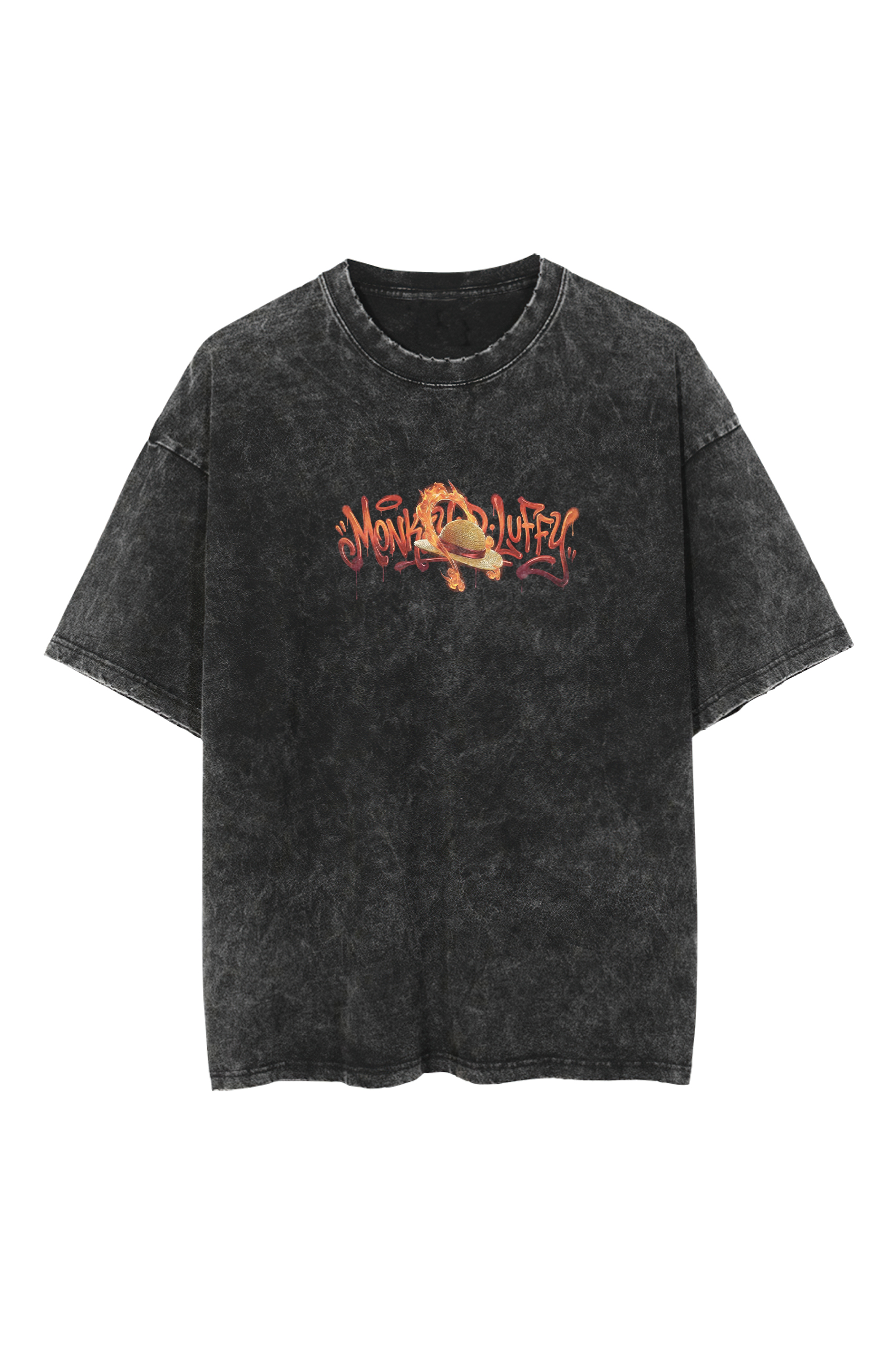 straw hat  Retro T-Shirt