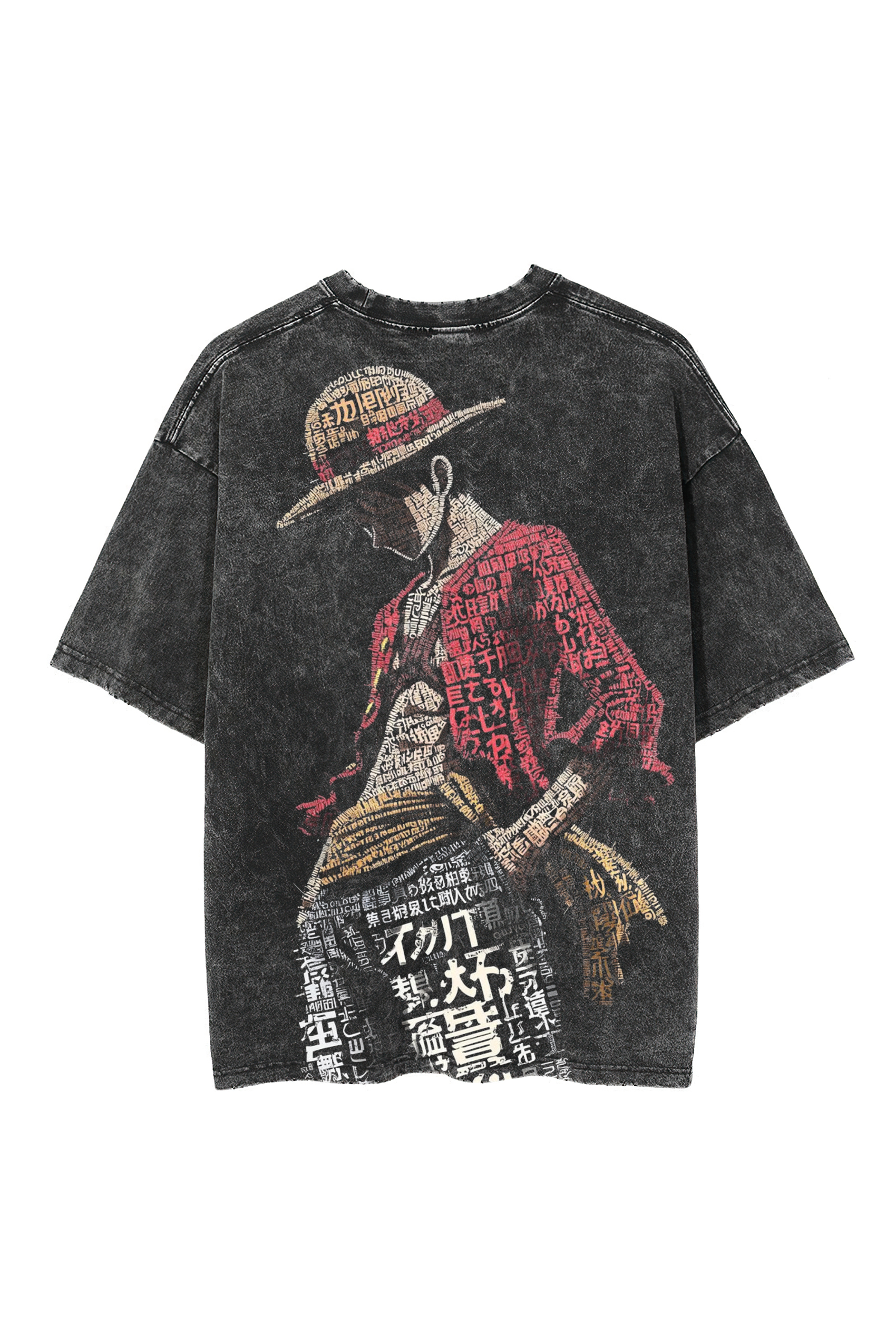 straw hat  Retro T-Shirt