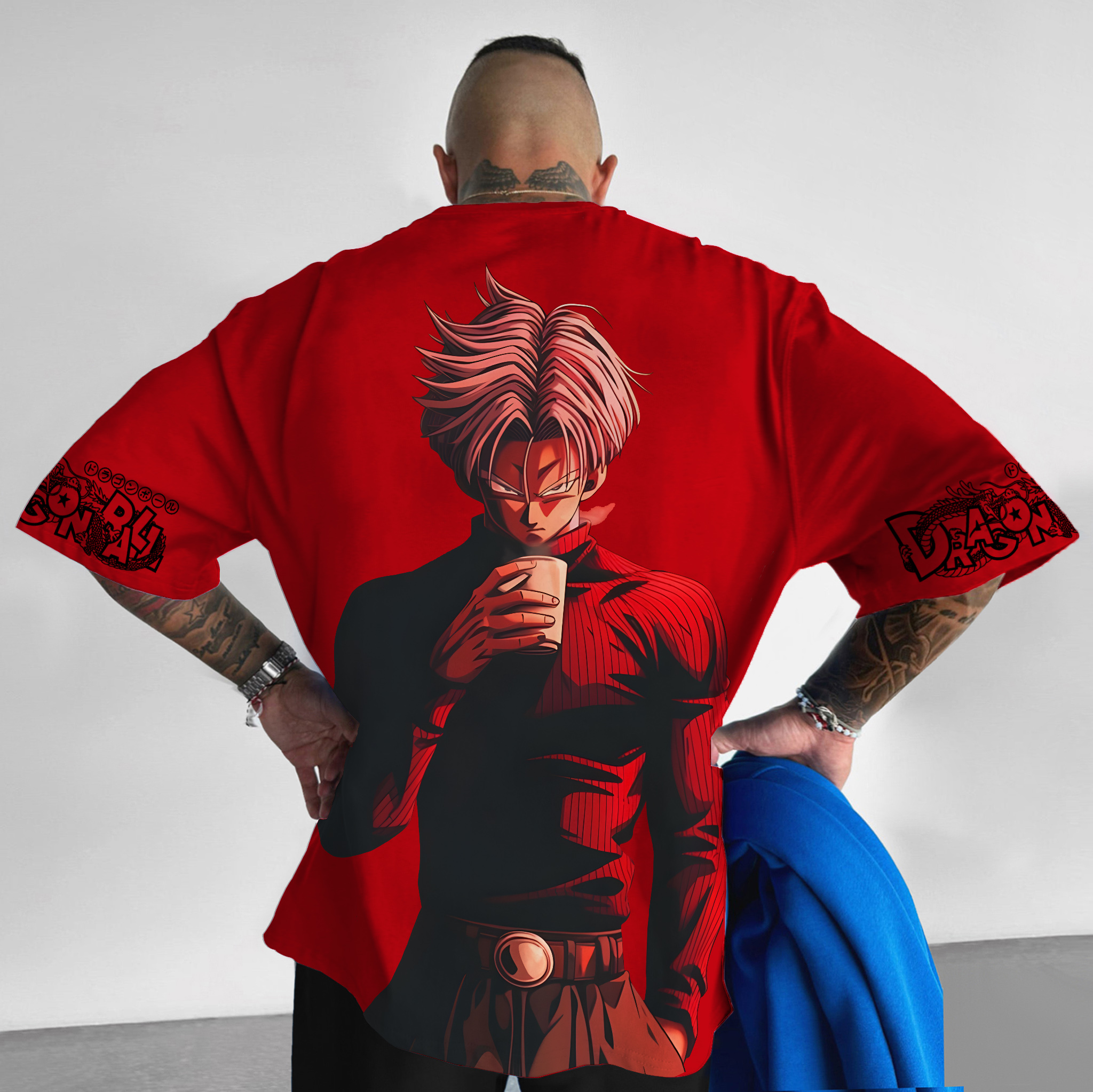 Unisex Anime Inspired Vintage T-Shirt