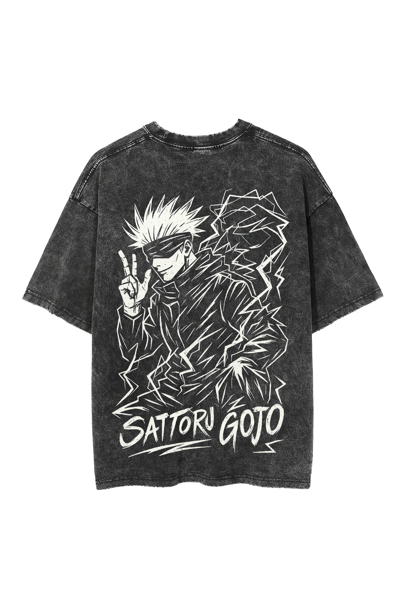 The Strongest Satoru Gojo"Wu" Retro T-Shirt