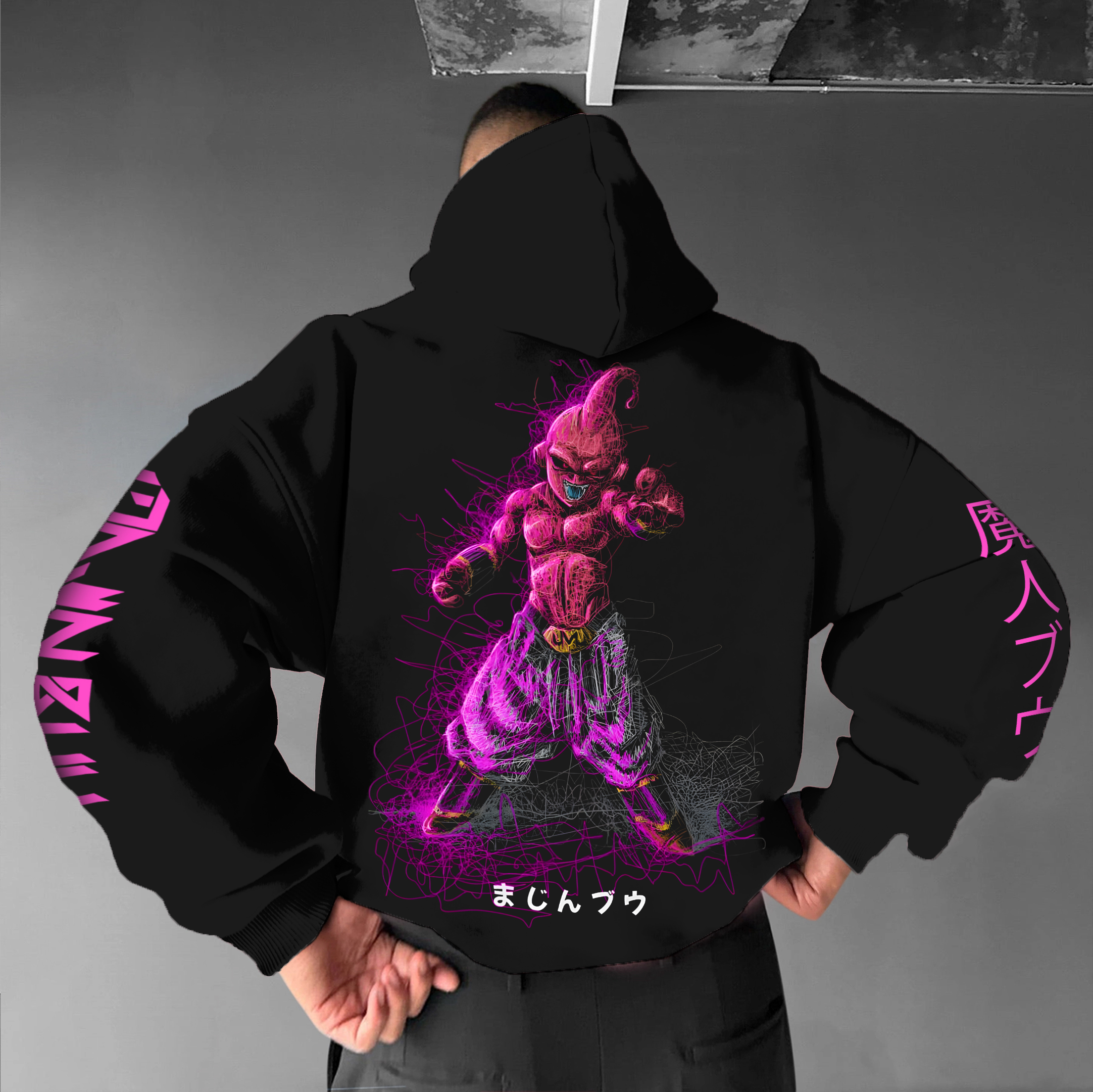 Unisex Anime Graphic Streetwear Vintage Hoodie-AnimeClothe